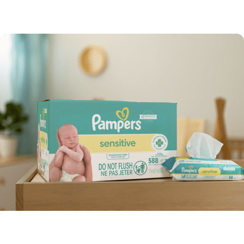 Pampers® Sensitive™ Wipes | Pampers