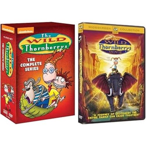 The Wild Thornberrys Ultimate Collection [DVD] The Complete Series + The Movie (Nickelodeon Series) Over 35-Hrs