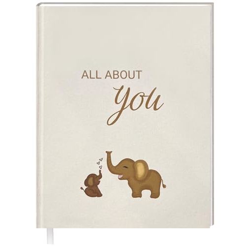 Babys First Year Book, Baby Memory Book Boy or Girl, Baby Photo Album, Minimalist Baby First Year Book, Scrapbook Baby, Keepsake Baby Memory Book, Gender Neutral Baby Milestone Warm Earth Colors