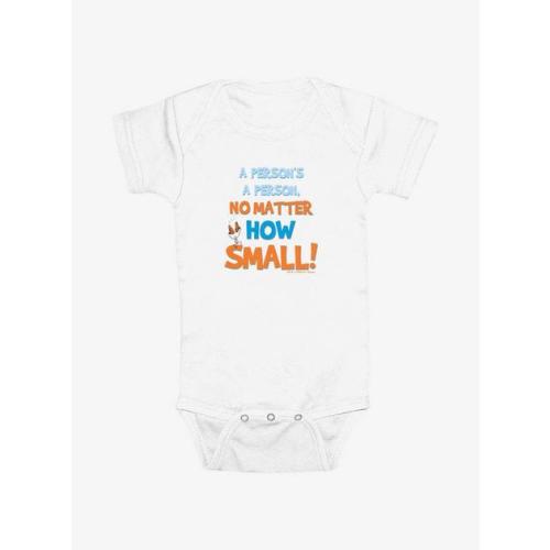 Dr. Seuss A Person No Matter How Small Infant Bodysuit - WHITE | BoxLunch