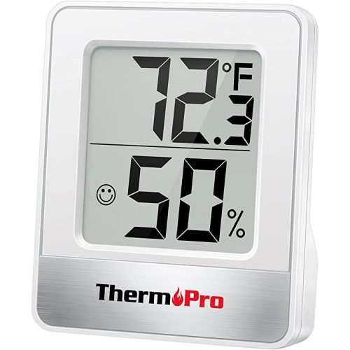 TempPro TP49 Digital Hygrometer Indoor Thermometer Humidity Meter Room Thermometer with Temperature and Humidity Monitor Mini Hygrometer Outdoor Thermometer (Previously ThermoPro)