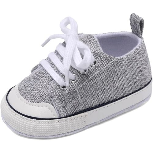 Baby Shoes,Infant Boys Girls Non-Slip Soft Sole Lightweight Sneakers,Unisex First Walking Shoes for 0-18 Months Toddler