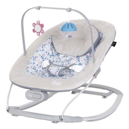 Baby Trend My First Rocker 2 Bouncer for Babies and Toddlers, Daisy Pink