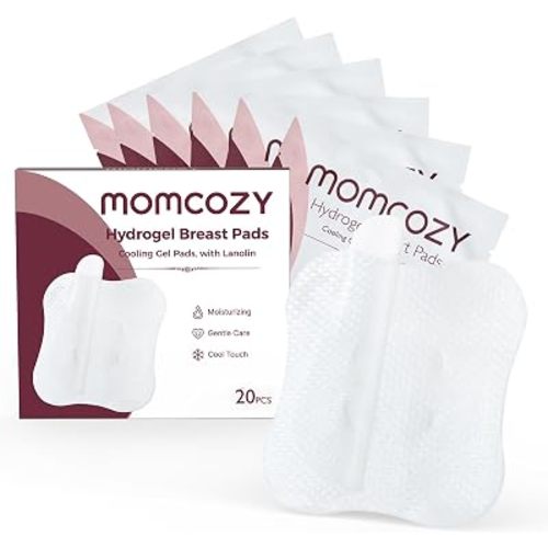 Momcozy Hydrogel Nursing Pads,Cooling Relief,Breastfeeding Essentials 20pcs