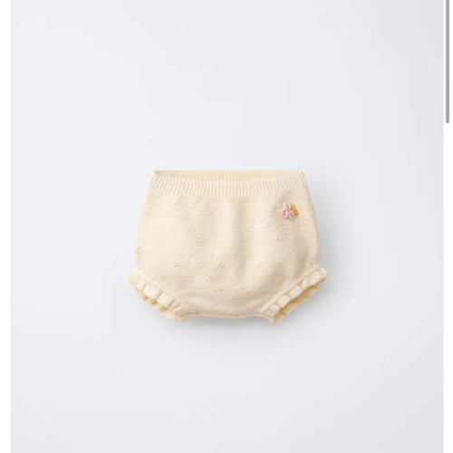 OPENWORK AND BOBBLE BOTTOMS - Ecru | ZARA United States