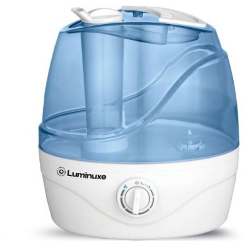 Cool Mist Humidifiers for Bedroom- 2.2L Quiet Ultrasonic, 360° Rotating Nozzle, Adjustable Mist, Auto Shut-Off, Filter-Free for Large Rooms