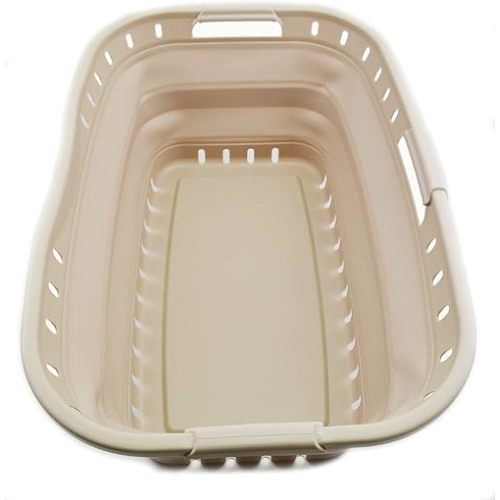 SAMMART 44L Collapsible Plastic Laundry Basket