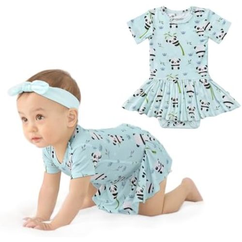Baby Twirl Skirt Romper - Infant Girl Clothes 0-24 Months