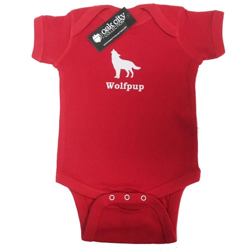 NC North Carolina Baby Wolfpup Outfit.