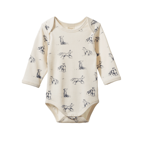 Cotton Long Sleeve Bodysuit