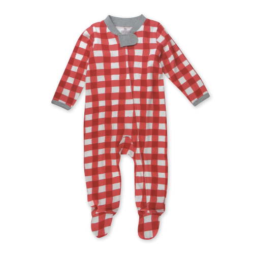 Honest Baby Clothing Gender Neutral Organic Cotton Holiday Sleep N Play, Sizes Newborn-9 Months