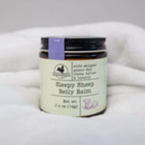 Sleepy Sheep Belly Balm with Pastured Sheep Tallow – Hearth & Homestead