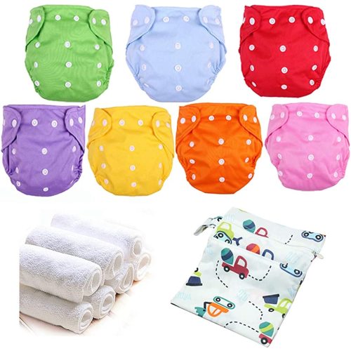 Baby Washable Reusable Cloth Diapers