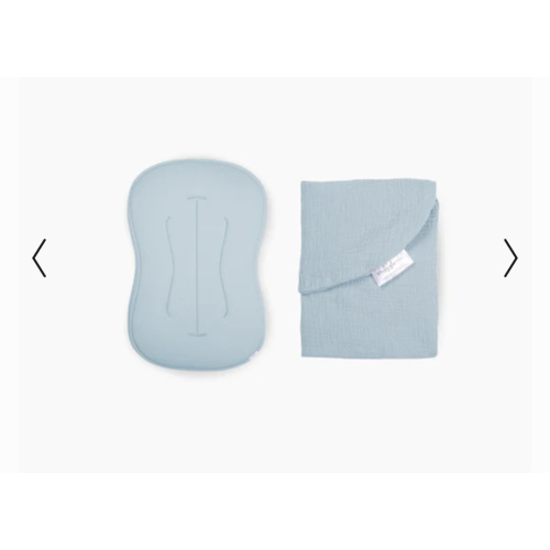 Lounger Curve + Muslin Cover Set | Bluebell