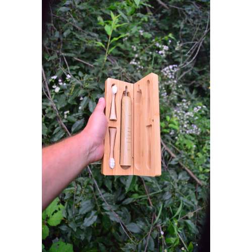 Bamboo Toothbrush Travel Case | Eco‑Friendly Protective Cover – Vearthy | Sustainable Bedding & Eco-Friendly Electric Toothbrushes in Canada