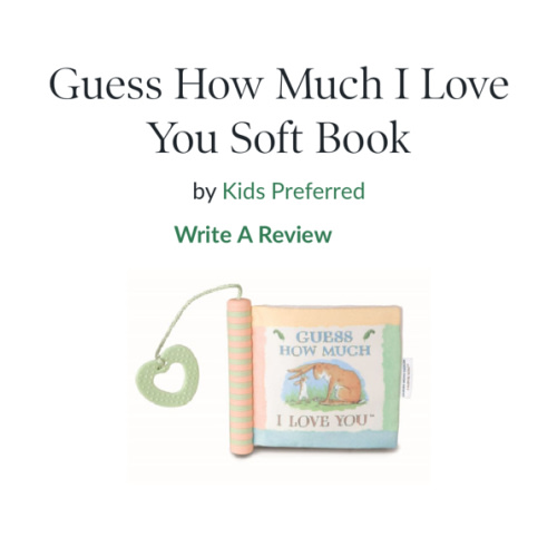 Guess How Much I Love You Soft Book by Kids Preferred | Barnes & Noble®