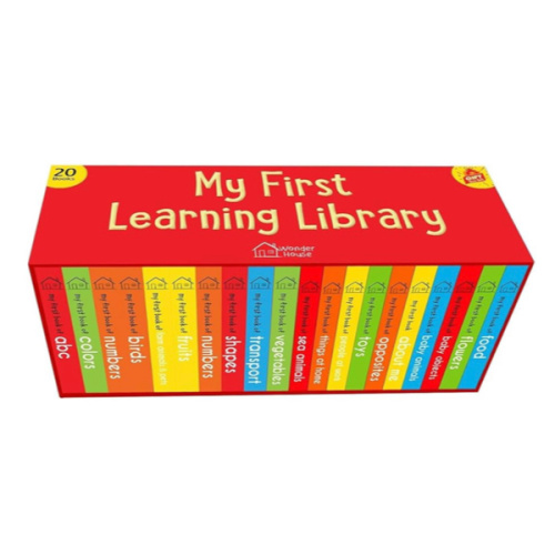 My First Complete Learning Library: Boxset of 20 Board Books Gift Set for Kids