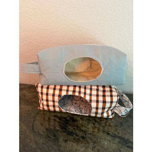 Double Zipper Diaper & Wipe Pouch | On The Go Diaper Pouch