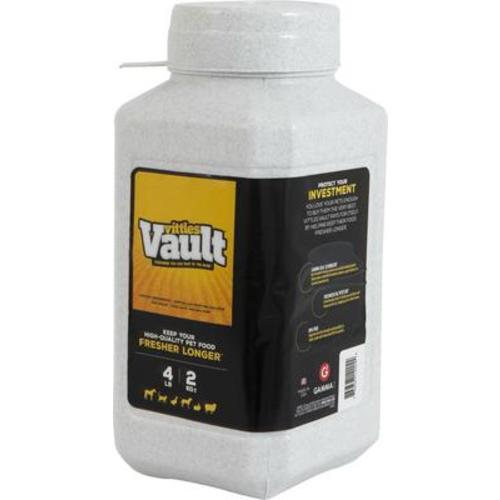 GAMMA2 Vittles Vault Pet Food Storage, White, 4-6-lb - Chewy.com