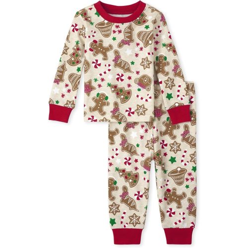 The Children's Place Baby And Kids, Sibling Matching, Christmas Pajama Sets, Cotton