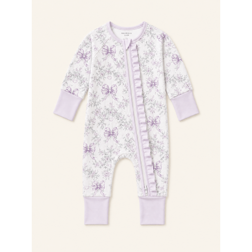 Girl Lavender Baby Bamboo Pajama – Magnolia Lane Store