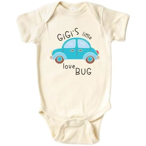 Gigi's Little Love Bug Baby Onesie® Cute Grandma_s Baby Clothes for Baby Announcement Gift