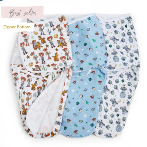 aden + anais Toy Story Wrap Swaddles 3 pack