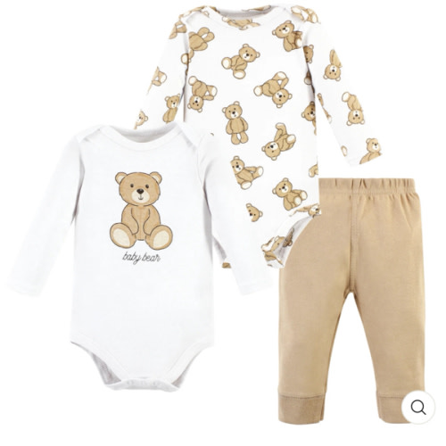 PREEMIE Teddy Bears Bodysuit and Pant Set