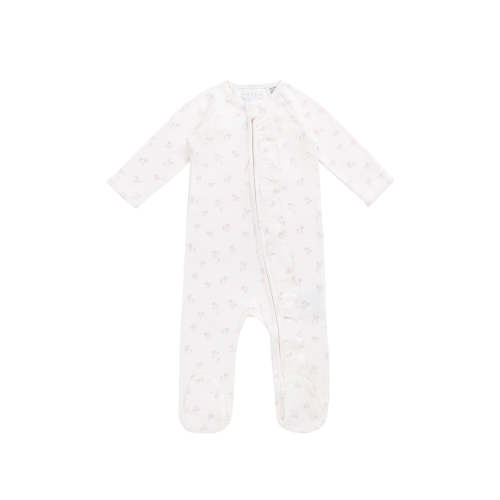 Organic Cotton Melanie Onepiece - Pauline Pink – Jamie Kay USA