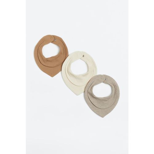 3-pack Ribbed Triangular Scarves