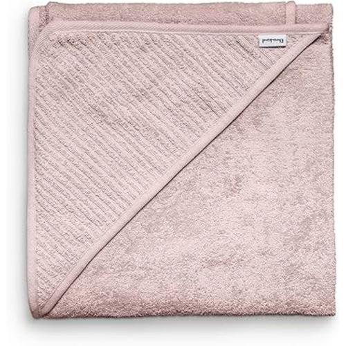 Ehrenkind® Hooded Towel, Baby Towel with Hood Made of Cuddly Soft Organic Cotton, Bath Towel in 100 x 100 cm, Rose, Children's Bath Towel, As Baby First Equipment Newborn or Baby Gift