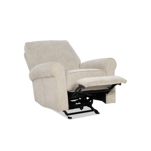 Harbor Beige Auto Gliding Power Recliner with USB & USB-C Ports
