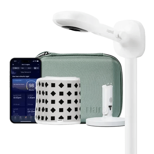 Nanit Camera, Wall Mount, Travel kit with base bundle