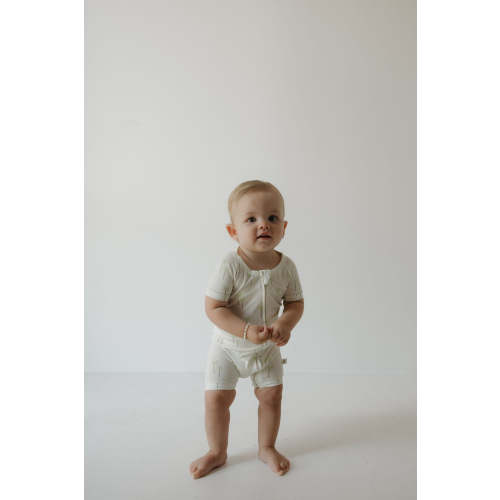 Shortie Bamboo Zip | Palm