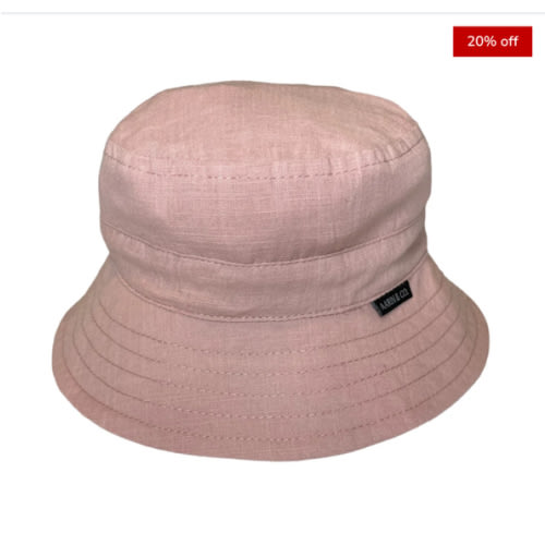 Satin Lined Bucket Hat-Rose – Aarin & Co.