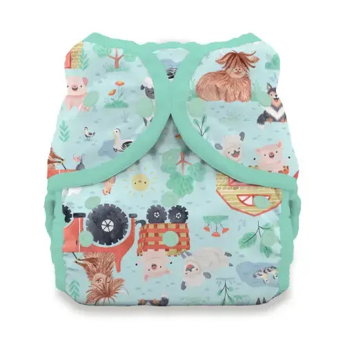 Size 2- Thirsties Duo Wrap Cloth Diaper Cover