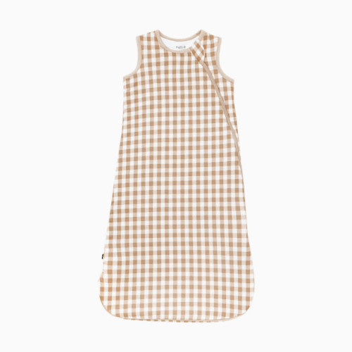 Printed 1.0 TOG Sleep Bag - Gingham Bisque