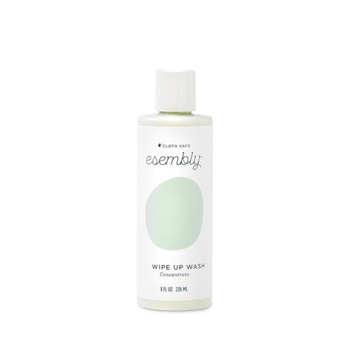 Esembly Wipe Up Wash Refill, Organic No-Rinse Foaming Wipes Solution, Natural Baby Wipe Solution for Reusable Wipes, Concentrate Refill Only, 8oz Bottle
