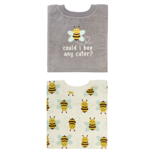 Parents Choice Baby Neutral Pullover Bibs, 2-Pack