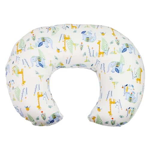 Witeasy Nursing Pillow, Breast Feeding Pillow, Ergonomic Nursing Essentials for Bottle and Breast Feeding with Removable Baby Nursing Pillow Cover, Machine Washable (Elephant-2)