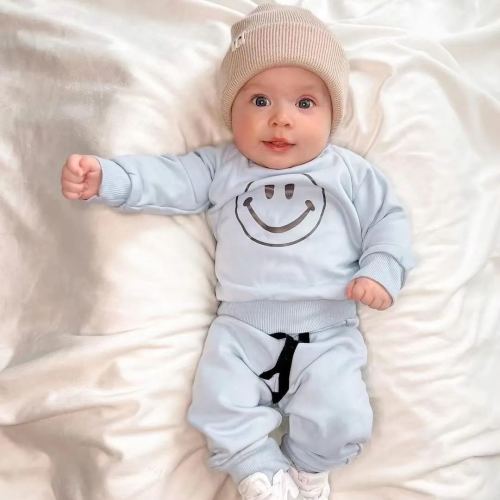 Baby Happy Face Casual Set