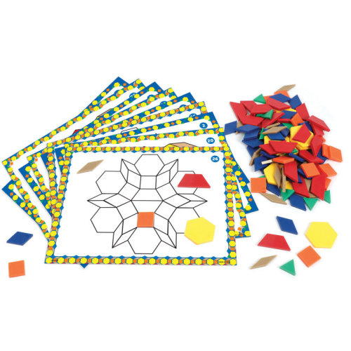 Learning Resources Pattern Block Design and Discover Set & Reviews | Wayfair