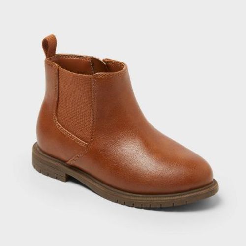 Toddler Tanner Chelsea Boots - Cat & Jack™ Cognac 8T