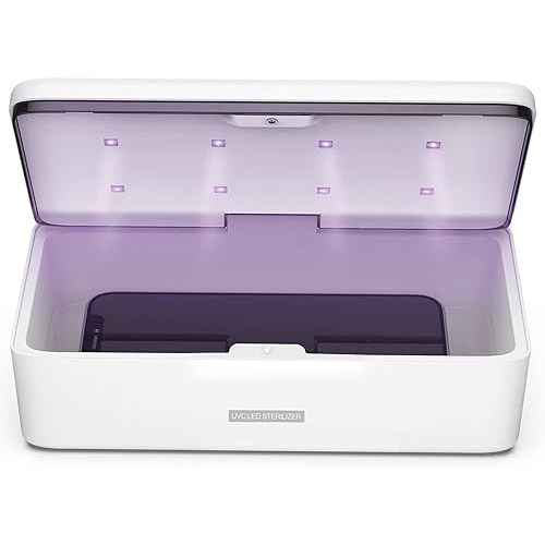 UV Light Sanitizer Box, UVC Phone Sanitizer Box for Smartphone,Jewellery and Household Items | UVC Technology, For Smartphone, For Jewellery, For Household Items