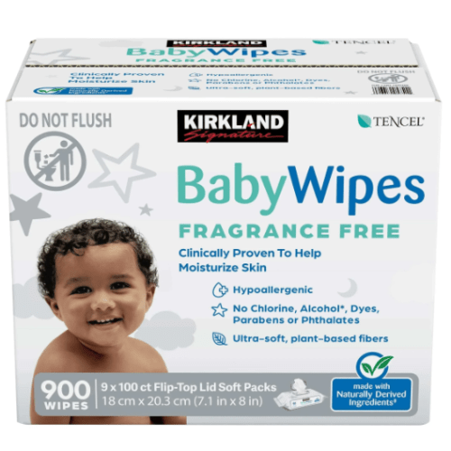 Kirkland Signature Baby Wipes, 900-count