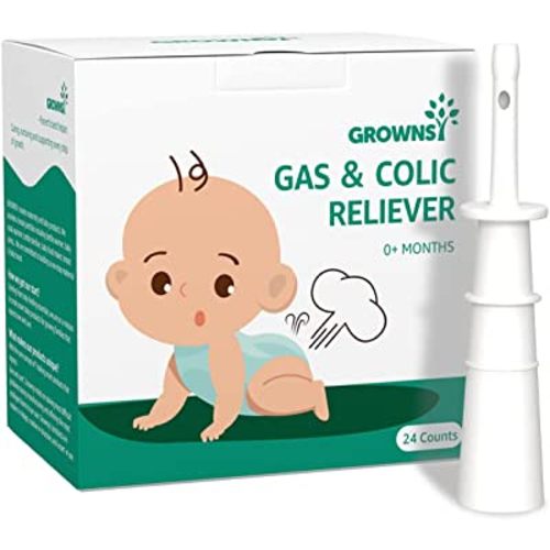 GROWNSY Gas and Colic Reliever for Babies, 24pcs Natural Baby Colic and Gas Relief, Colic Relief for Newborns, Infant Gas Colic Relievers