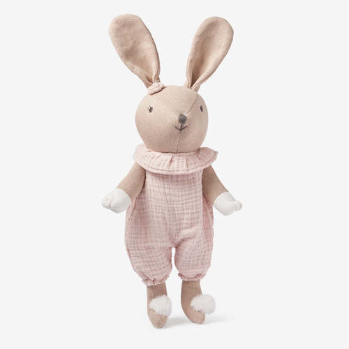 15" Annabelle Bunny Baby Knit Toy PINK / O/S