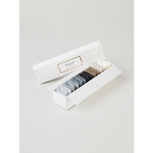 Bonpoint Baby Day-of-the-Week Cotton Socks Northern Blue