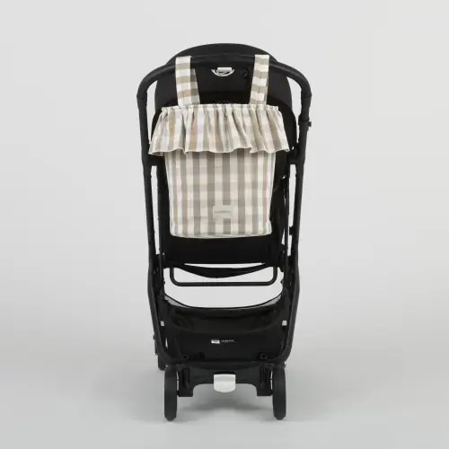 Basket Vichy - Oak + White · Minicoton