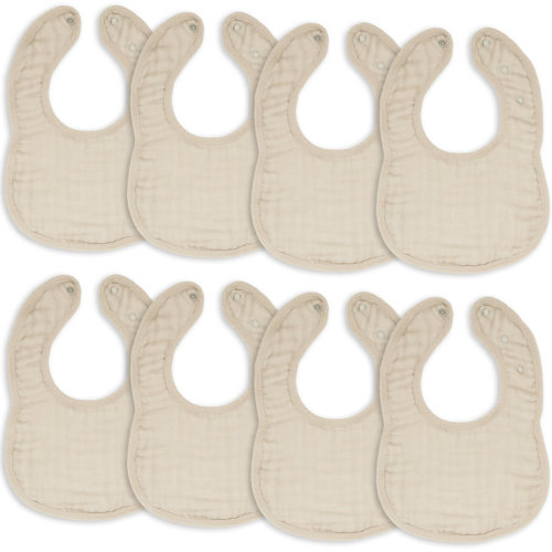 Comfy Cubs Muslin Bibs for Babies - Feeding, Drool and Teething Bib with Adjustable Snaps | Wayfair